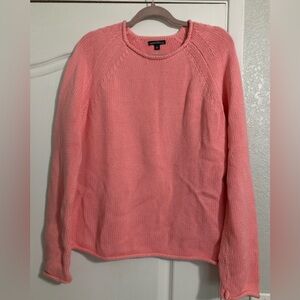 J. Crew Pink Crewneck Sweater